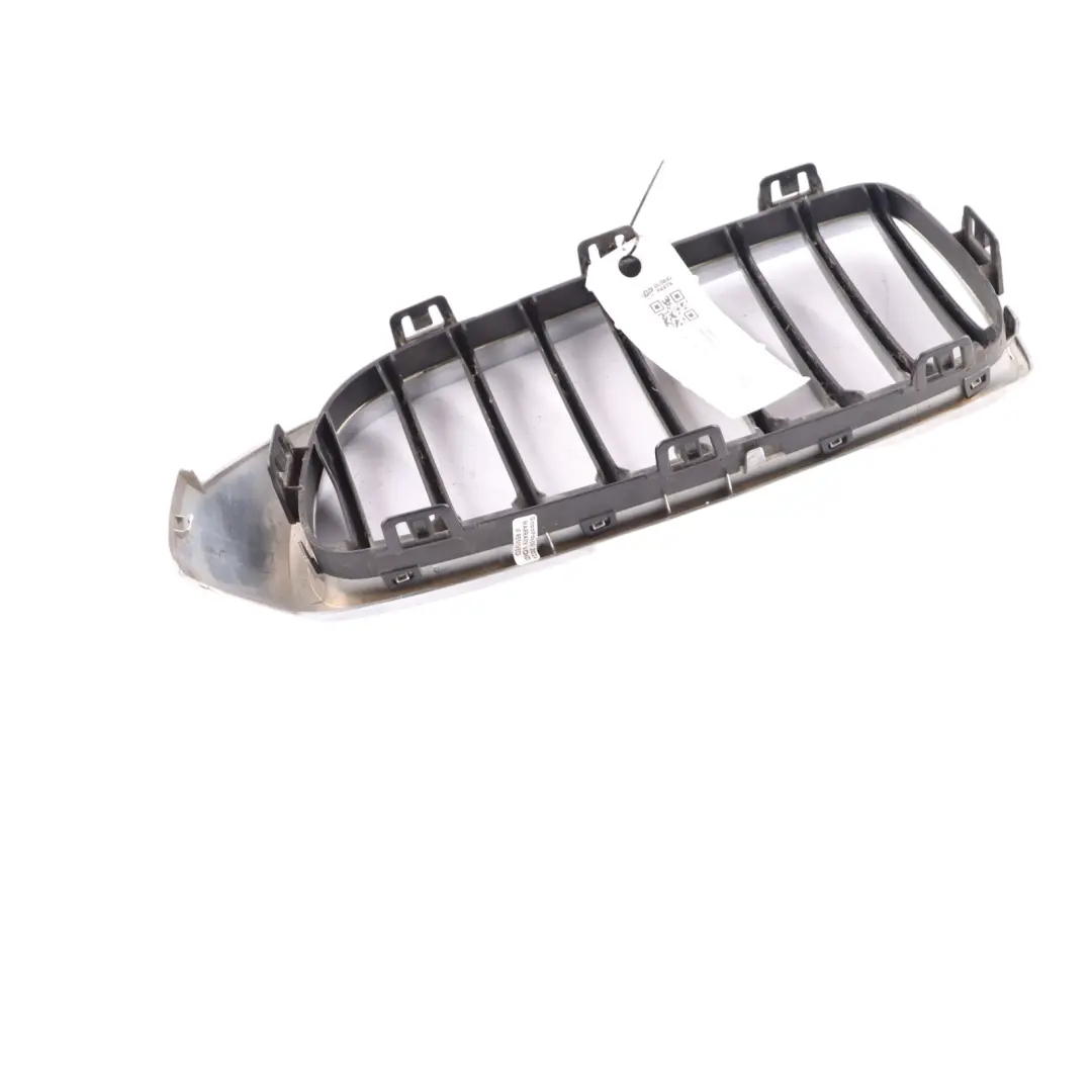 BMW F32 Front Bumper Centre Grille Right O/S Trim Panel Chrome 7294818