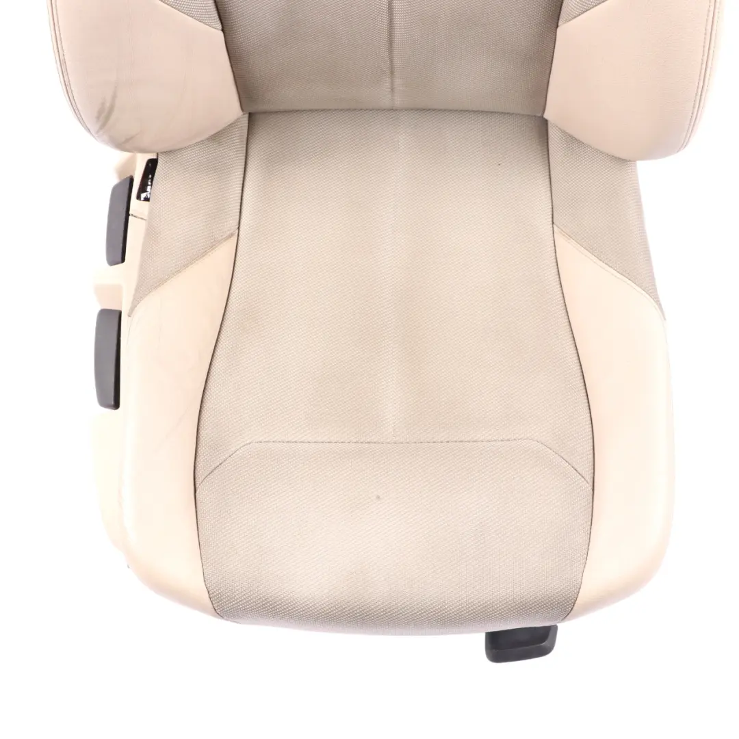 BMW F30 Front Right O/S Seat Fabric Leather Breeze Oyster Interior 7308726