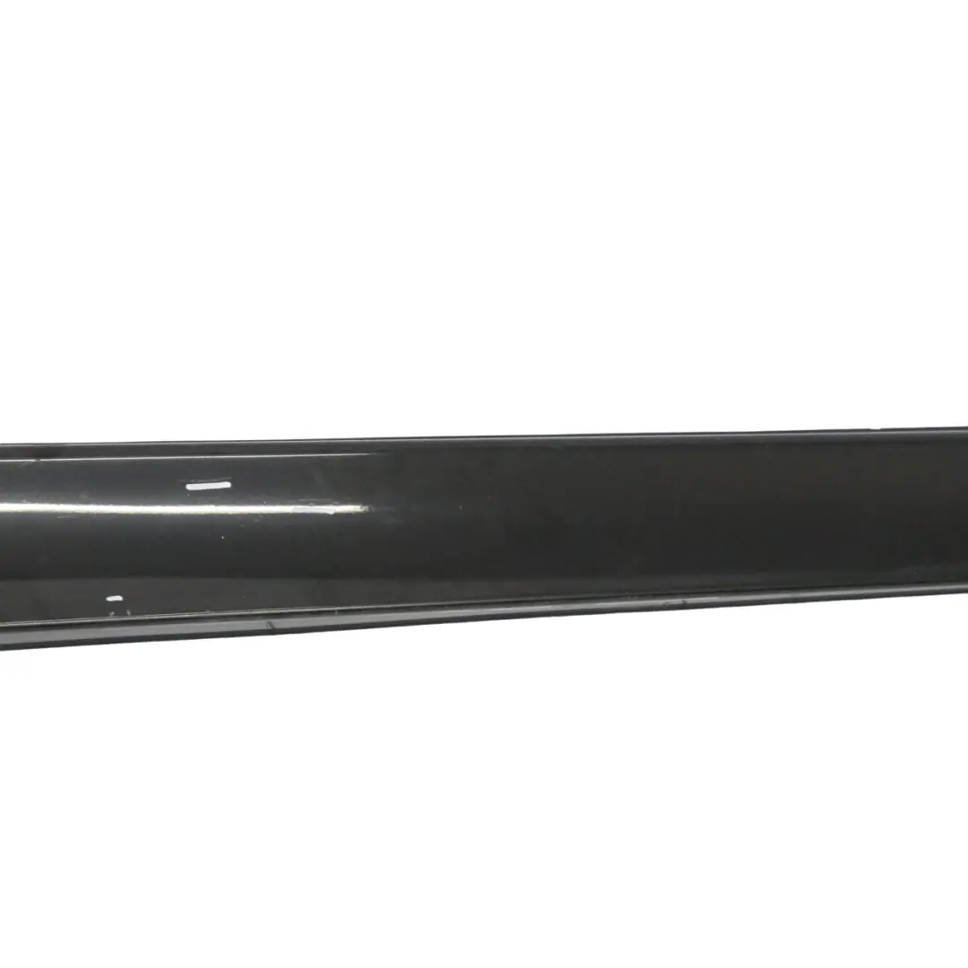 BMW F30 F31 Sill Strip Side Skirt Cover Left N/S Black Sapphire Metallic - 475