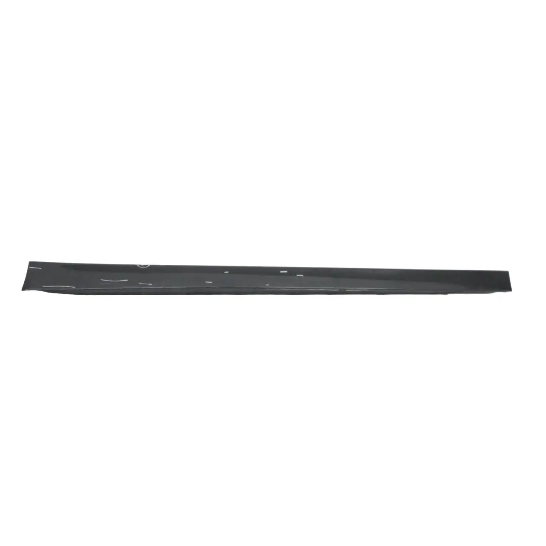 BMW F30 F31 Sill Strip Side Skirt Cover Left N/S Black Sapphire Metallic - 475