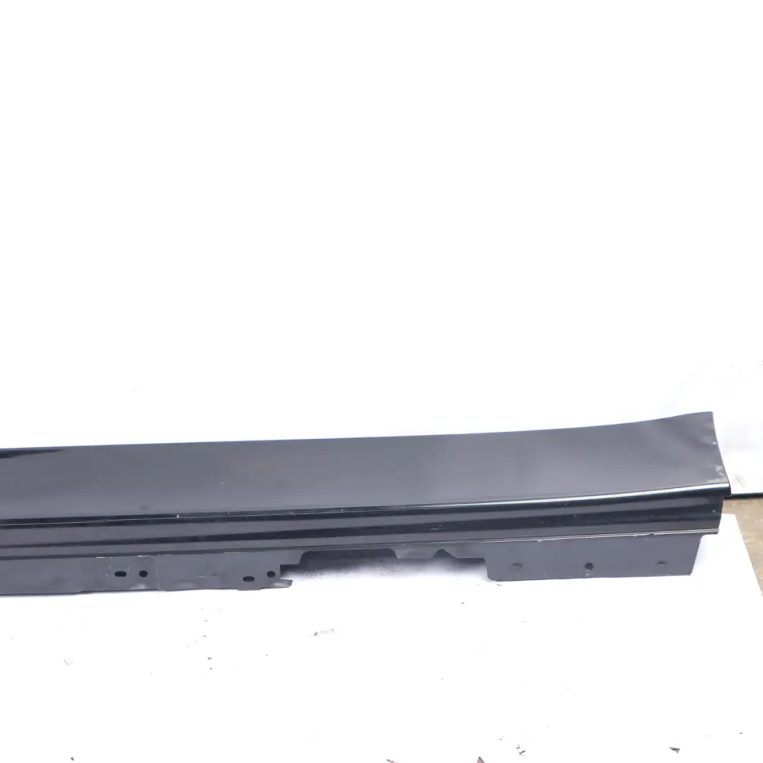 BMW 3 F30 F31 Sill Strip Side Skirt Cover Left N/S Black Sapphire Metallic 475