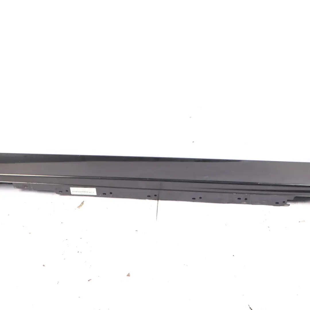 BMW 3 F30 F31 Sill Strip Side Skirt Cover Left N/S Black Sapphire Metallic 475