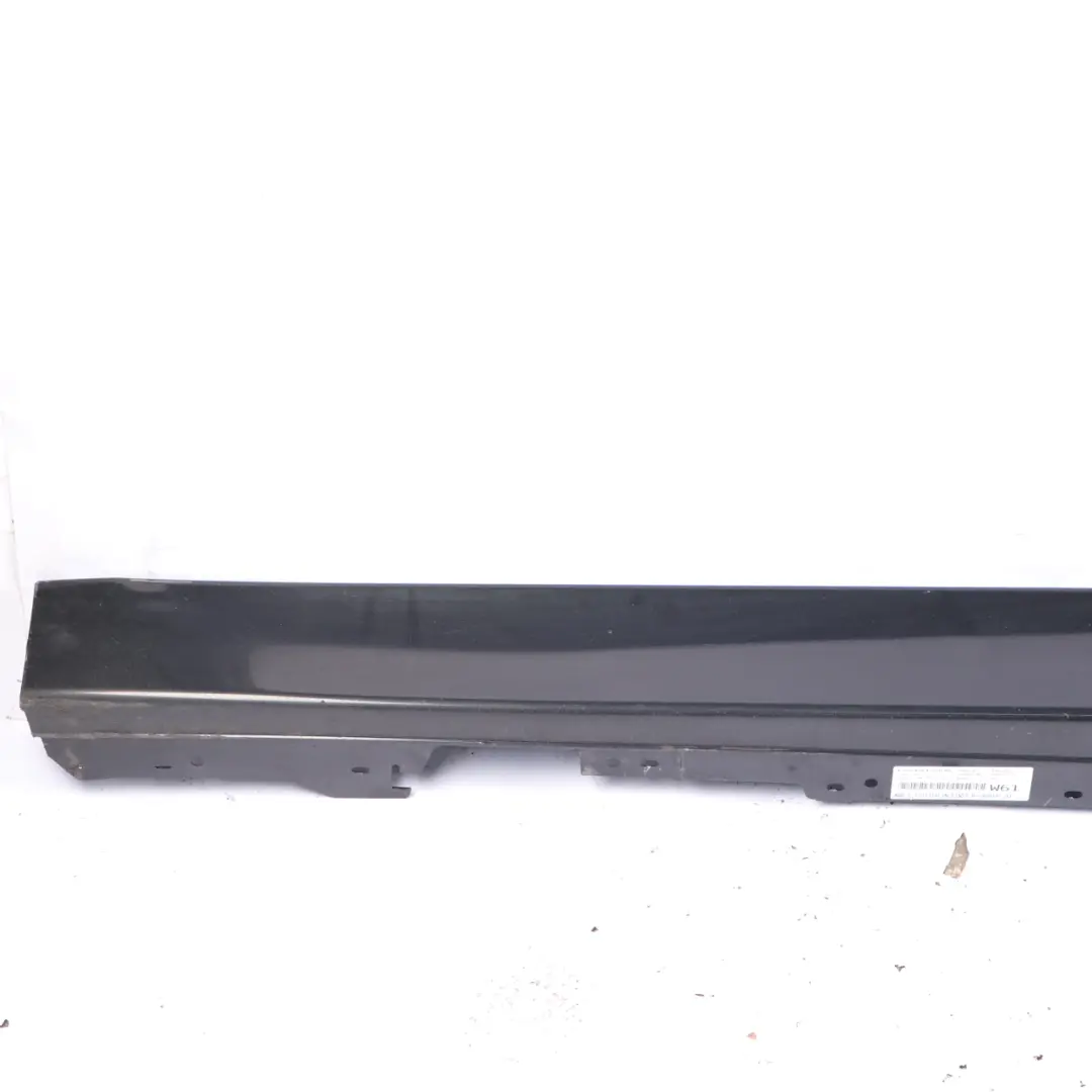 BMW 3 F30 F31 Sill Strip Side Skirt Cover Left N/S Black Sapphire Metallic 475