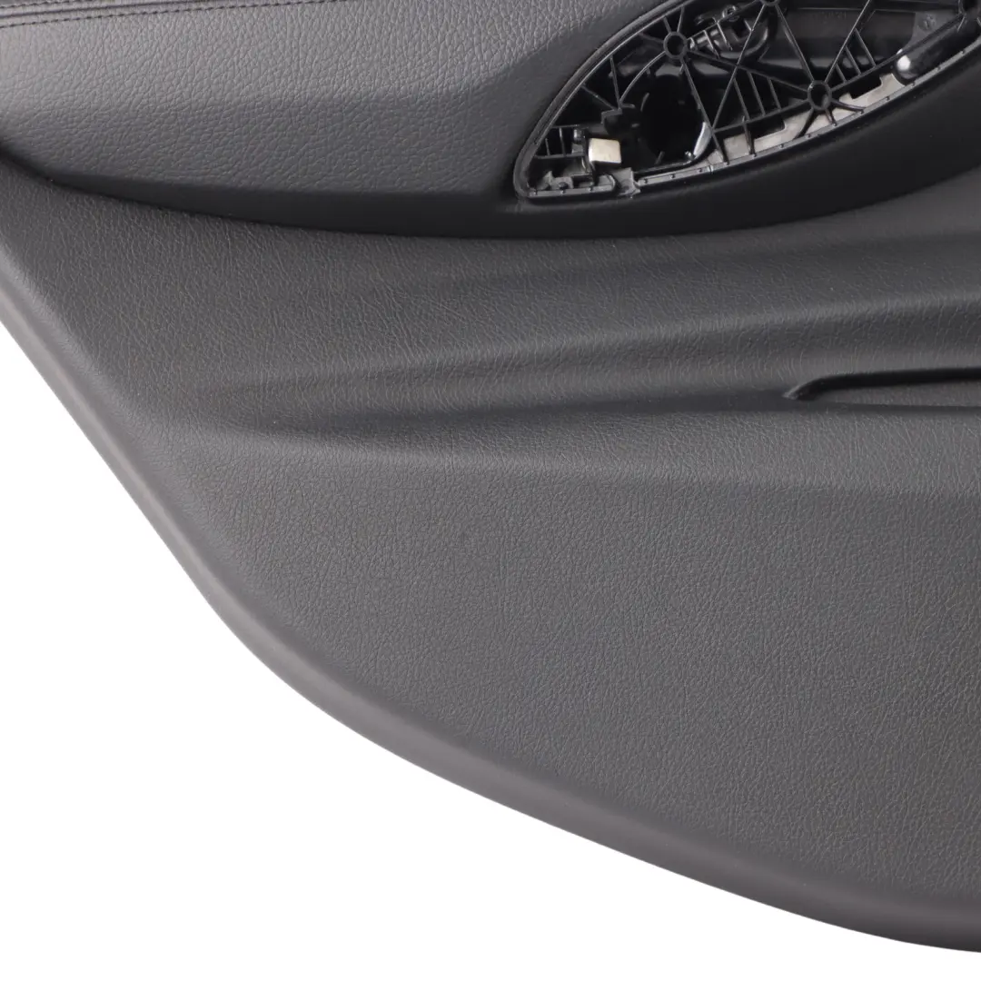 Door Card BMW F34 GT Rear Left N/S Door Lining Trim Leather Dakota Black