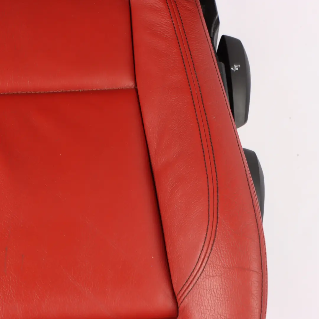 BMW X1 E84 Front Left N/S M Sport Seat Leather Nevada Korallrot Interior 