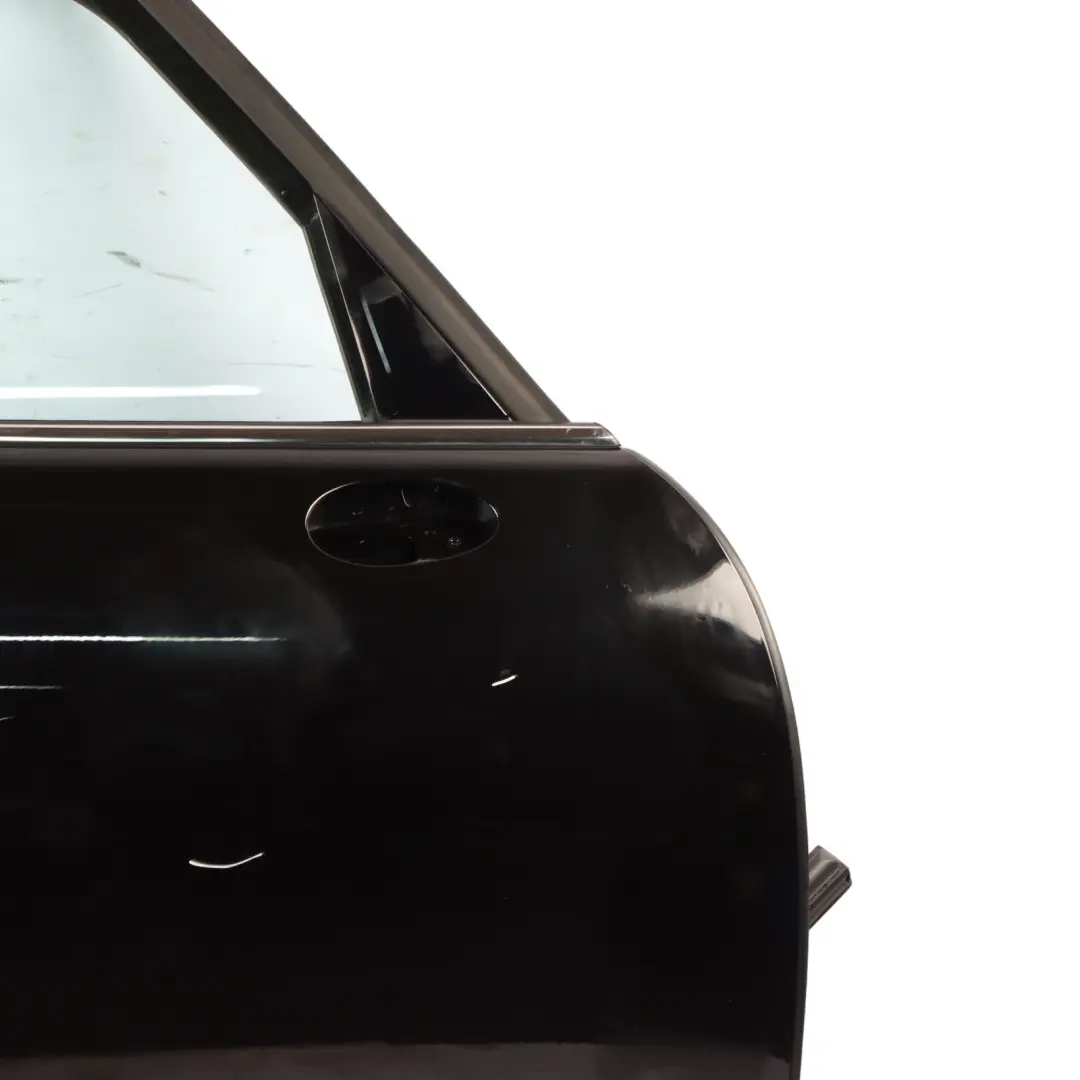 Mini F55 Door Front Right O/S Covering Panel Midnight Black Metallic - A94