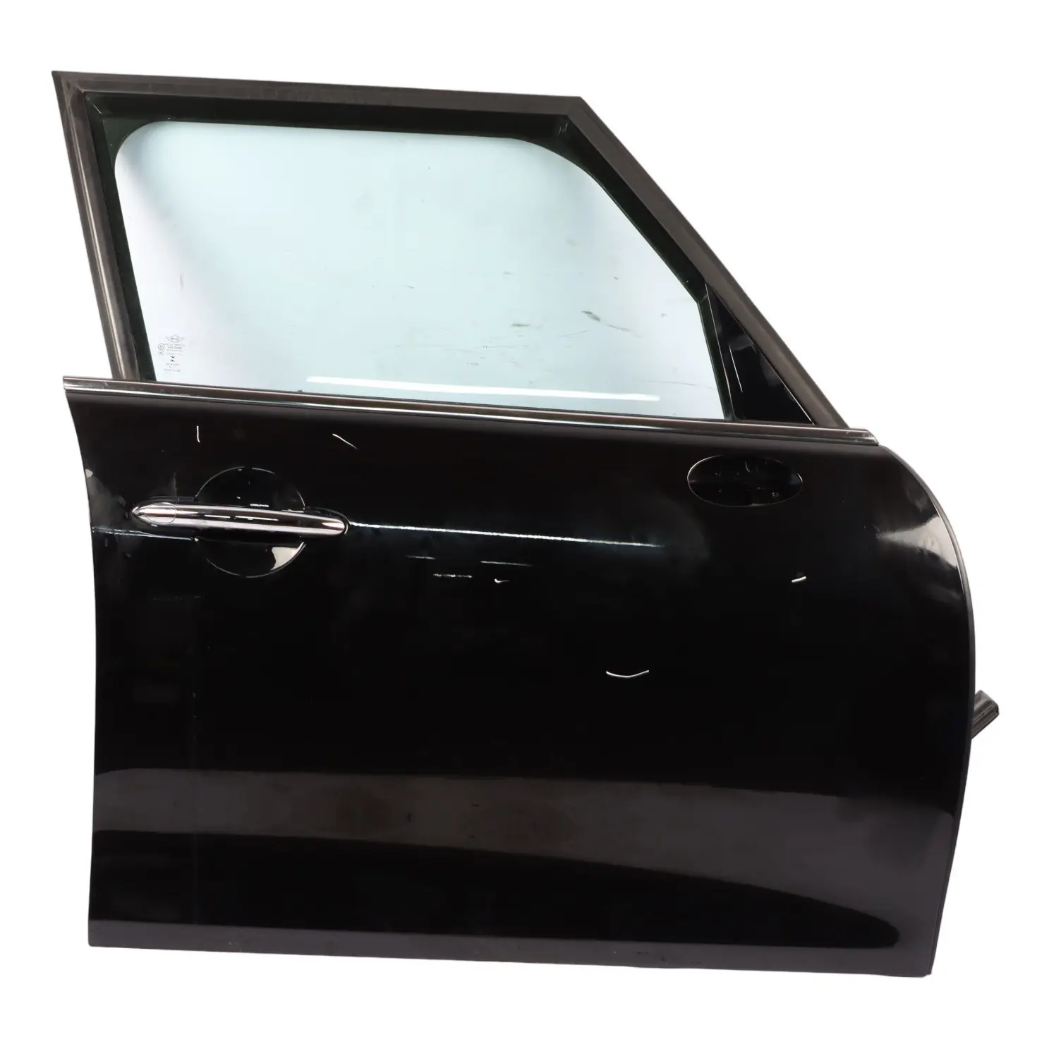 Mini F55 Door Front Right O/S Covering Panel Midnight Black Metallic - A94