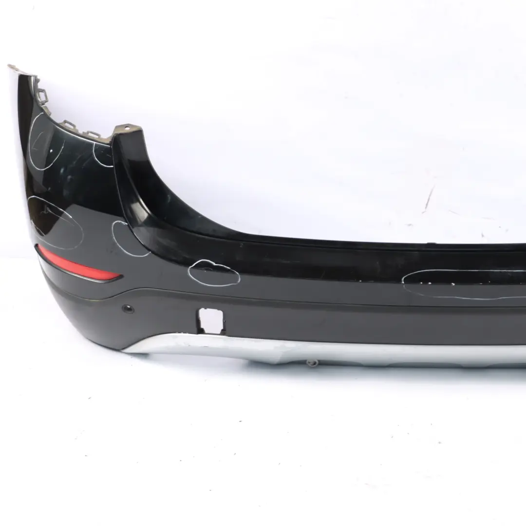 Bumper Rear BMW X1 E84 Trim Panel PDC X Line Black Sapphire Metallic - 475