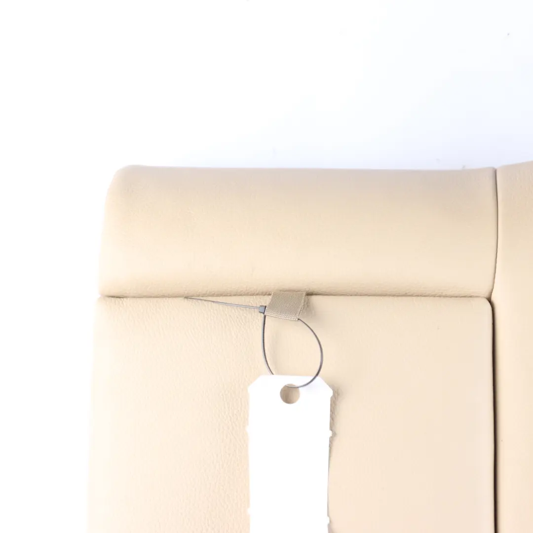 BMW F32 Rear Seat Backrest Left N/S Bench Back Cover Leather Dakota Beige