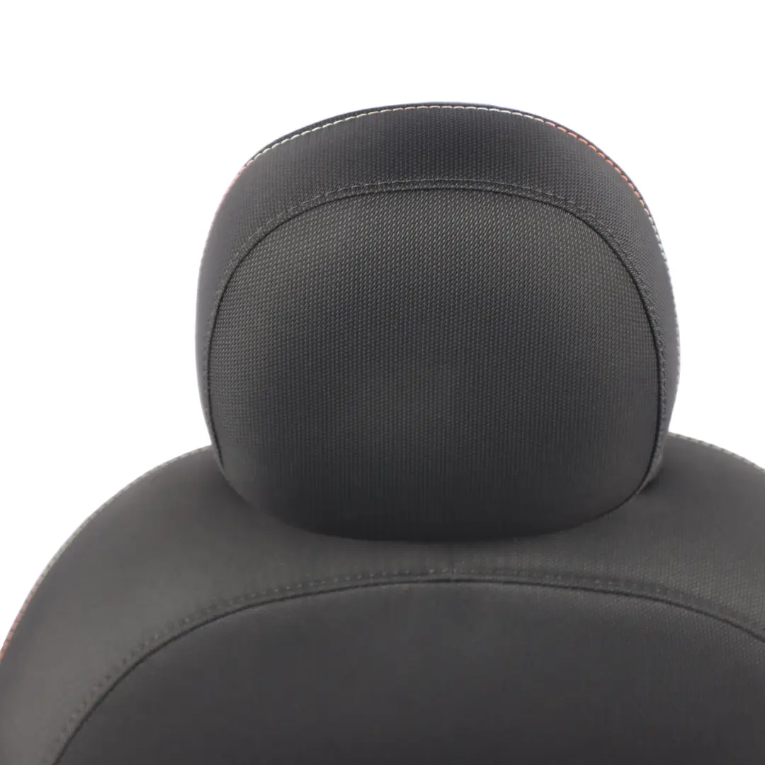 Mini Cooper One F55 Front Right O/S Cloth Seat Fabric Firework / Carbon Black