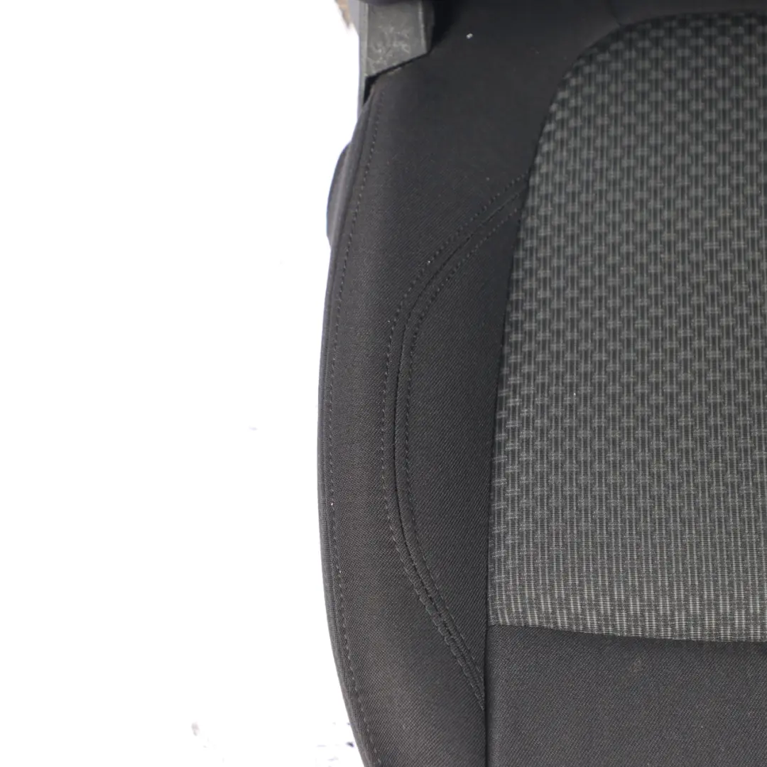 BMW F40 Front Left N/S Passenger Side Seat Cloth Fabric Grid Anthracite