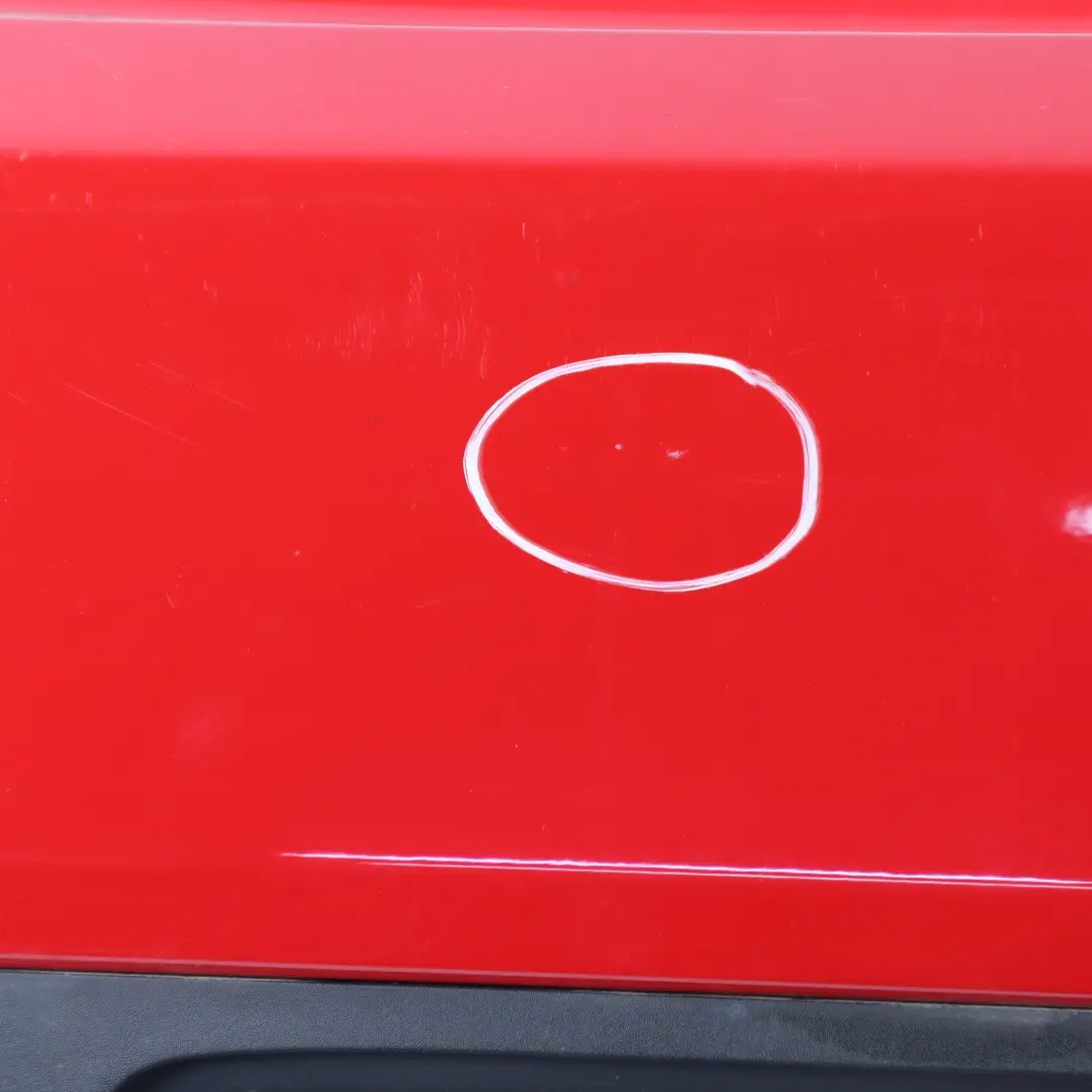 Rear Bumper Mini F55 Complete Trim Panel Covering Chili Red - 851