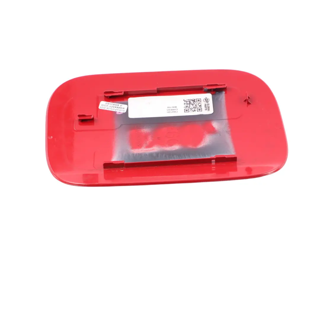 Mini Countryman F60 Fuel Filler Fill in Flap Cover Cap Chili Red - 851 7382720