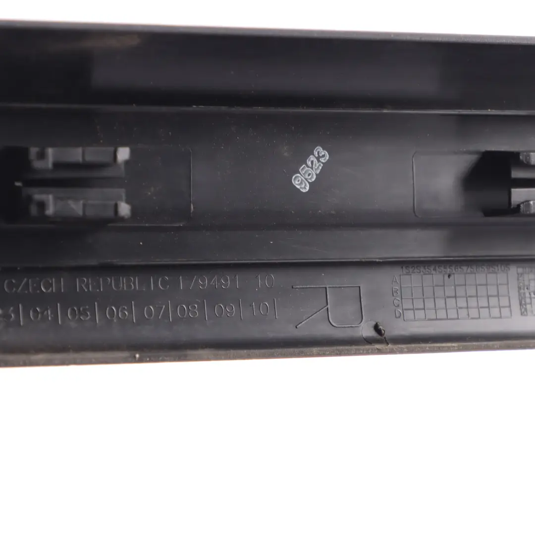Entrance Cover Mini Clubman F54 Front Right O/S Sill Strip Trim Black 7353844