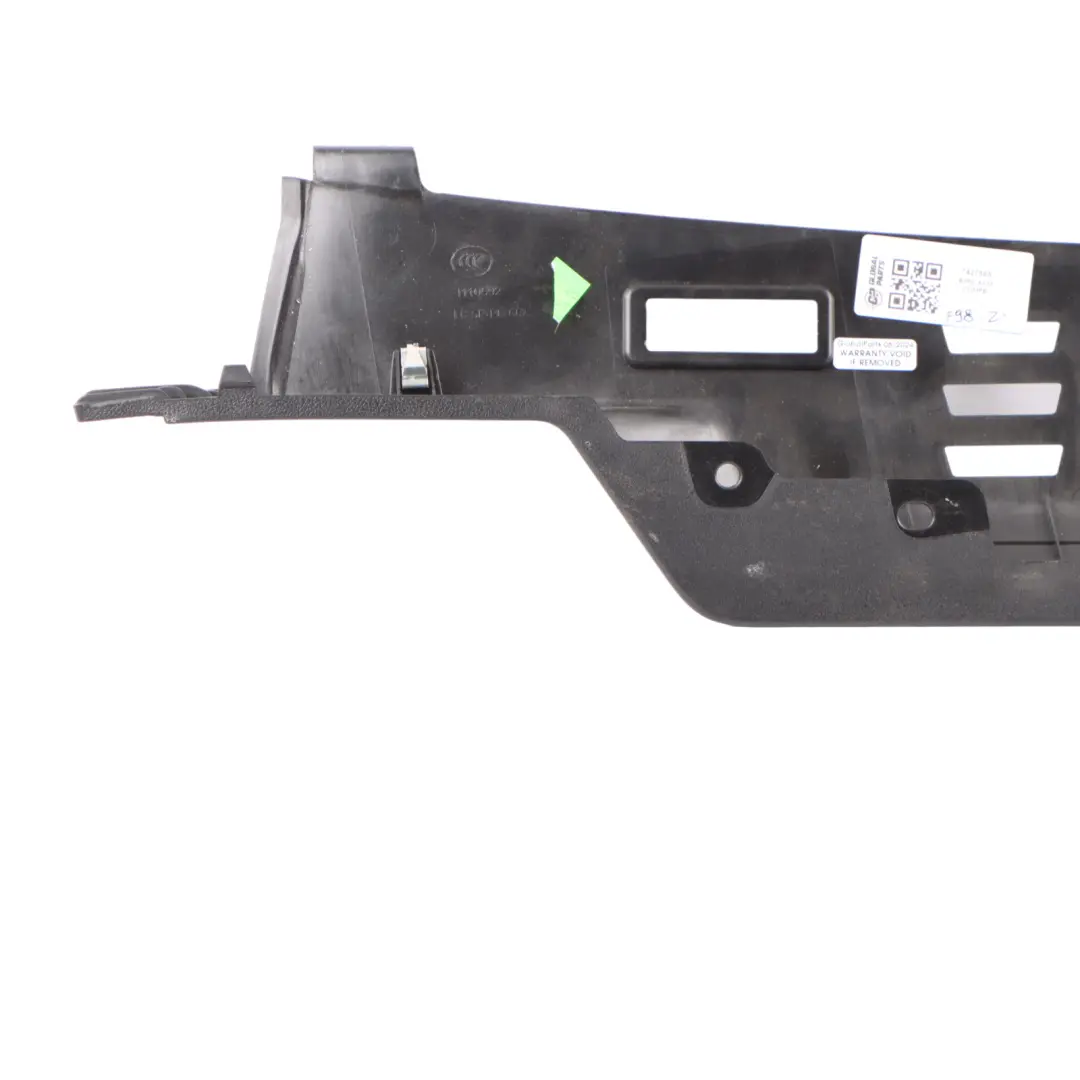 Trunk Trim BMW X4M F98 G02 Trunk Side Panel Left N/S Upper Cover Black 7427585