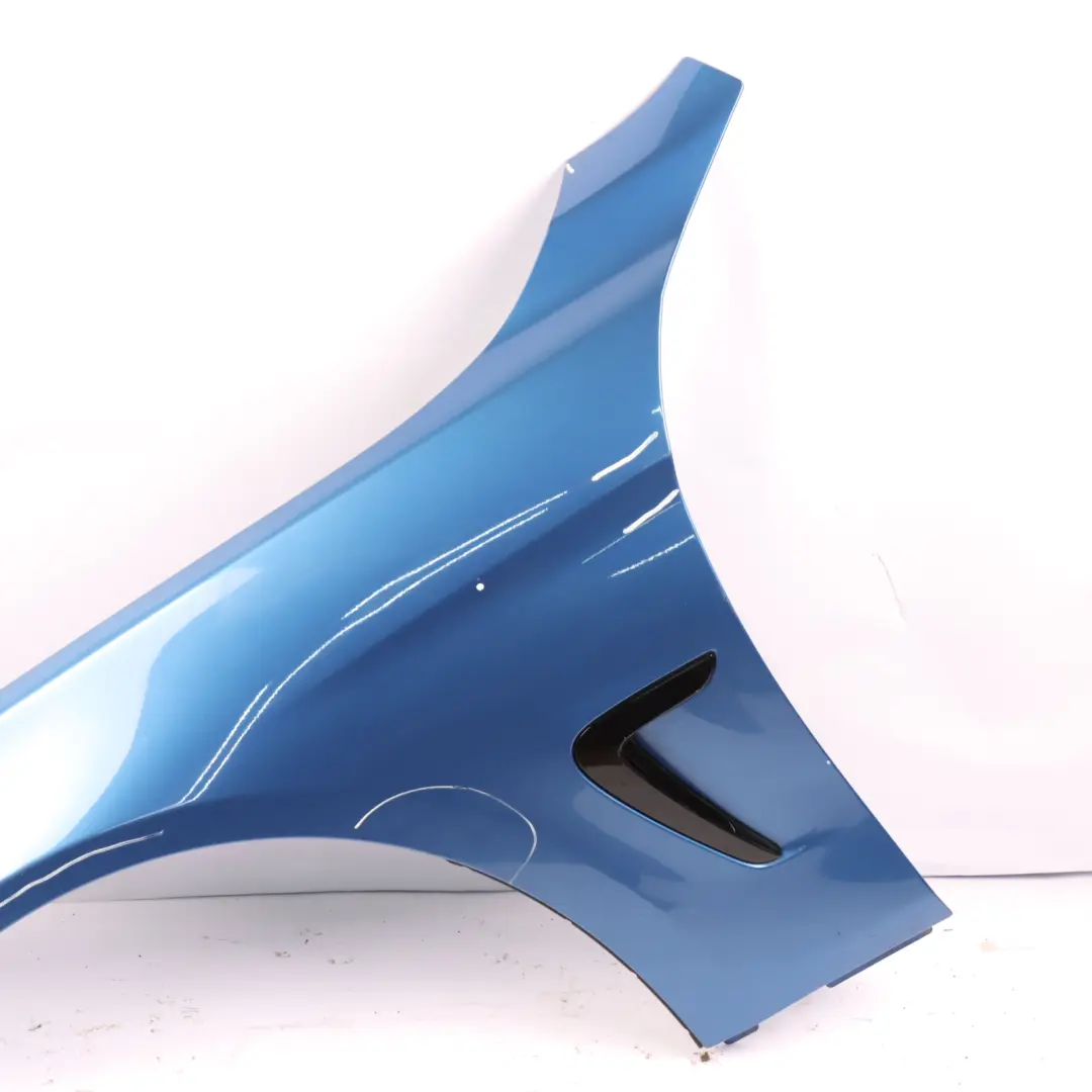 BMW F32 F33 Side Panel Wing Fender Front Left N/S Estoril Blue Metallic  - B45