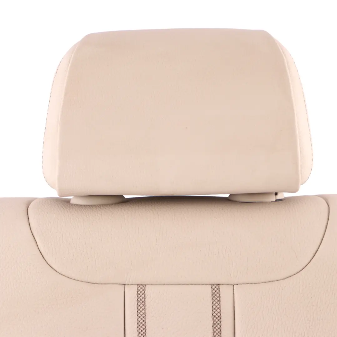 BMW G30 Seat Backrest Rear Right O/S Back Cover Leather Dakota Ivory White