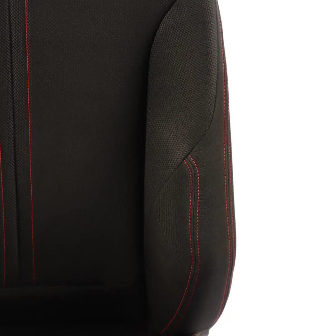 BMW F20 LCI Front Seat Sport Right O/S Interior Cloth Fabric Anthracite Red