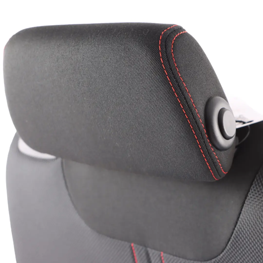 BMW 1 F20 F21 LCI Rear Right Seat O/S Backrest Cover Cloth Fabric Anthrazit Red