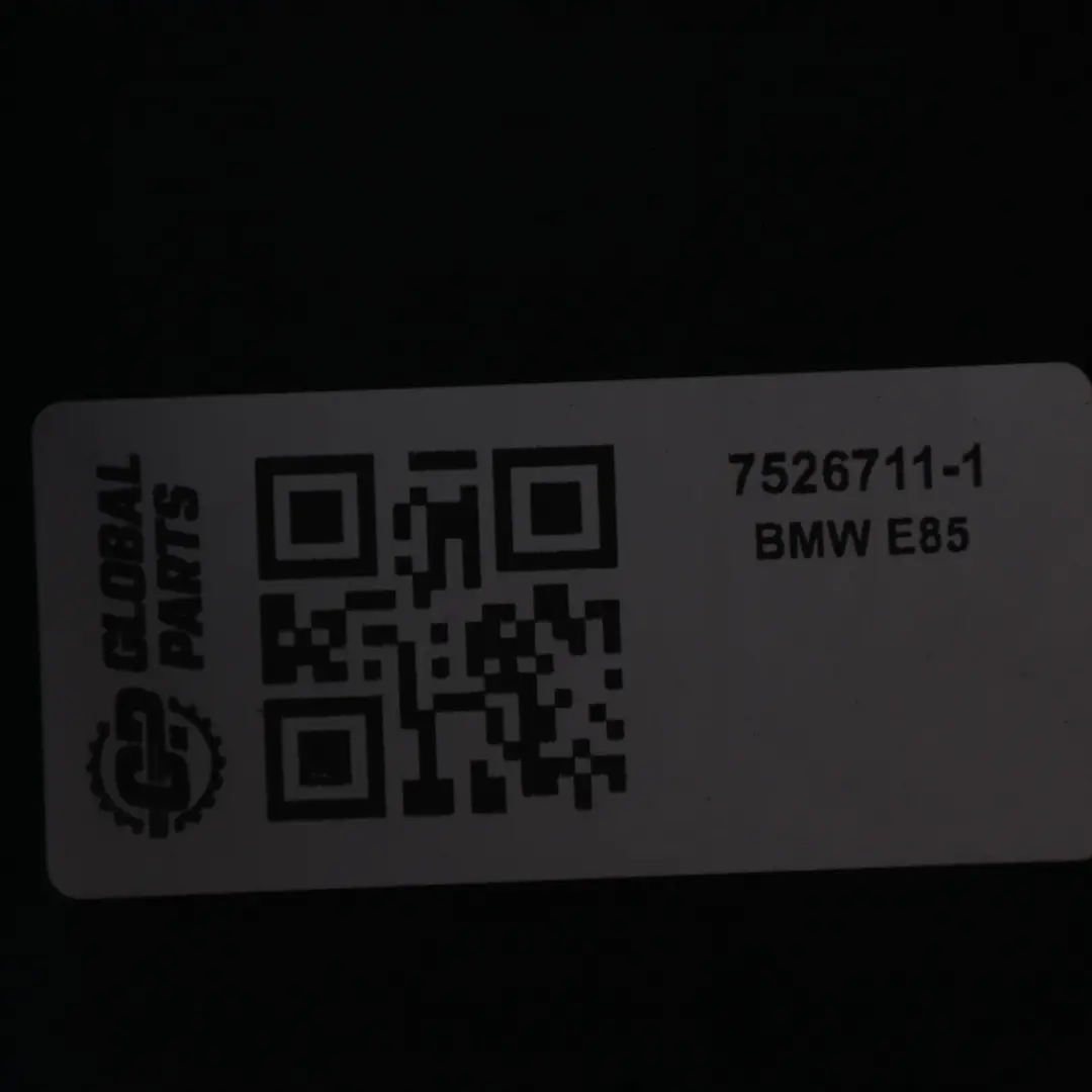 BMW Z4 E85 M52 Boîtier filtre air essence Boîtier d'admission Silencieux 7526711