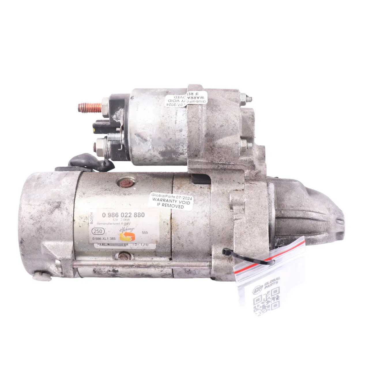 Motor arranque BMW E46 E60 E83 E53 M57N Motor Diesel Unidad 2KW 7788680