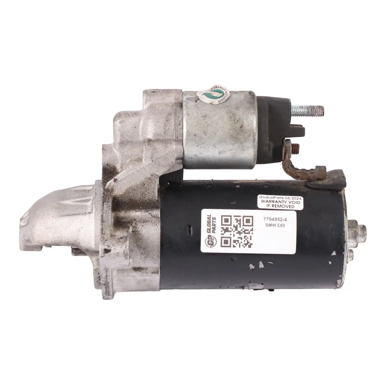 Motor de arranque BMW E60 520d M57N2 Motor de arranque diesel 7796892