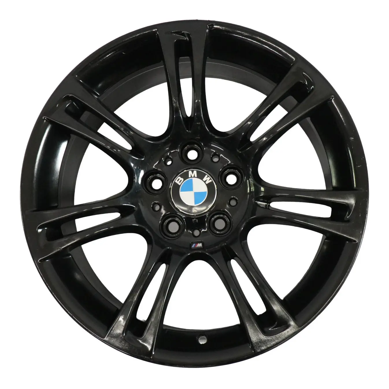 BMW F10 F12 Rear Black Wheel Alloy Rim M Double Spoke 350 9J 18" ET:44 7842651