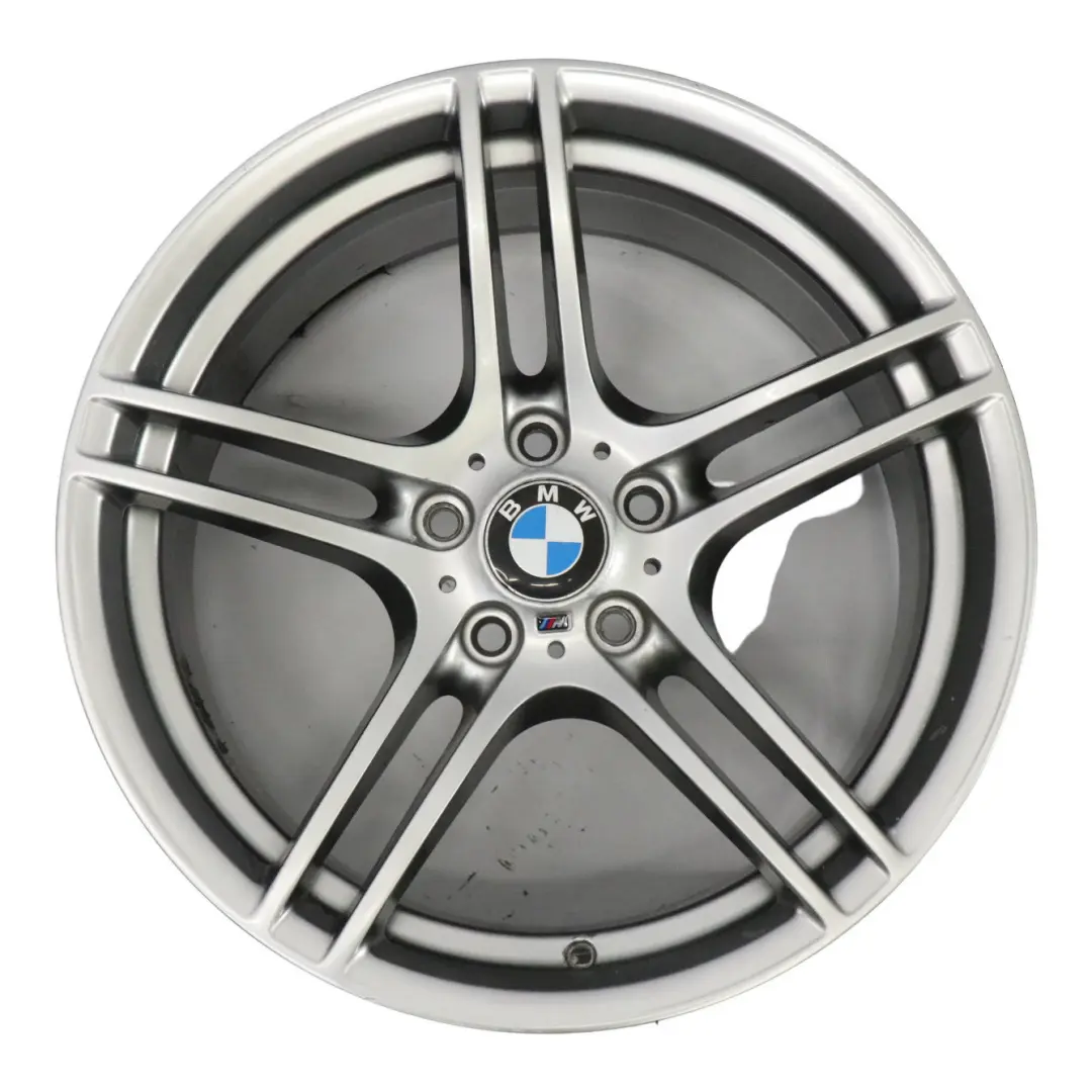 BMW E90 E91 E92 Schwarz Rad Alufelgen 19" 9J ET:39 M Doppelspeiche 313 7844344