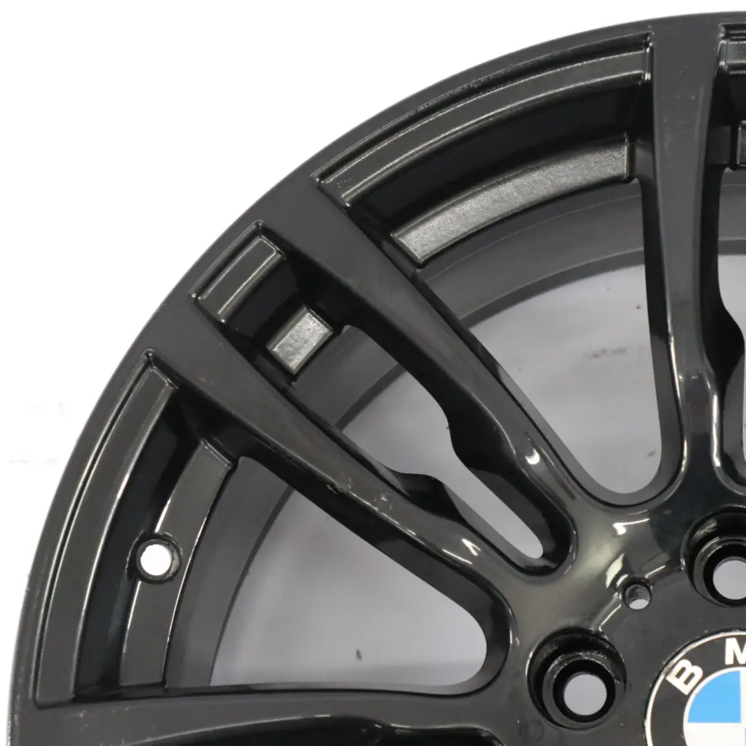 BMW F30 F32 Rear Black Alloy Wheel Rim 19" ET:47 8,5J M Star Spoke 403 7845883