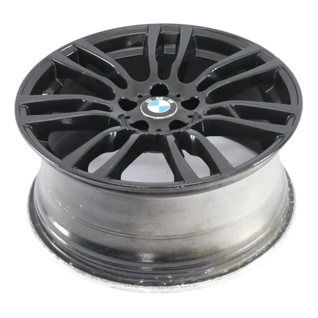 BMW F30 F32 Rear Black Alloy Wheel Rim 19" ET:47 8,5J M Star Spoke 403 7845883