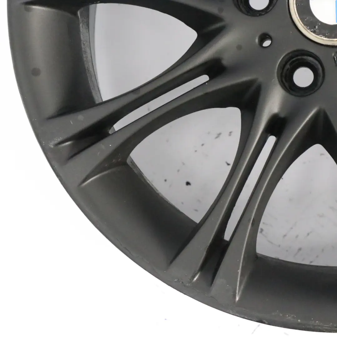 Felge BMW Z4 E85 Schwarz Vorderseite Legierung 18" ET:47 8J M Doppelspeiche 135