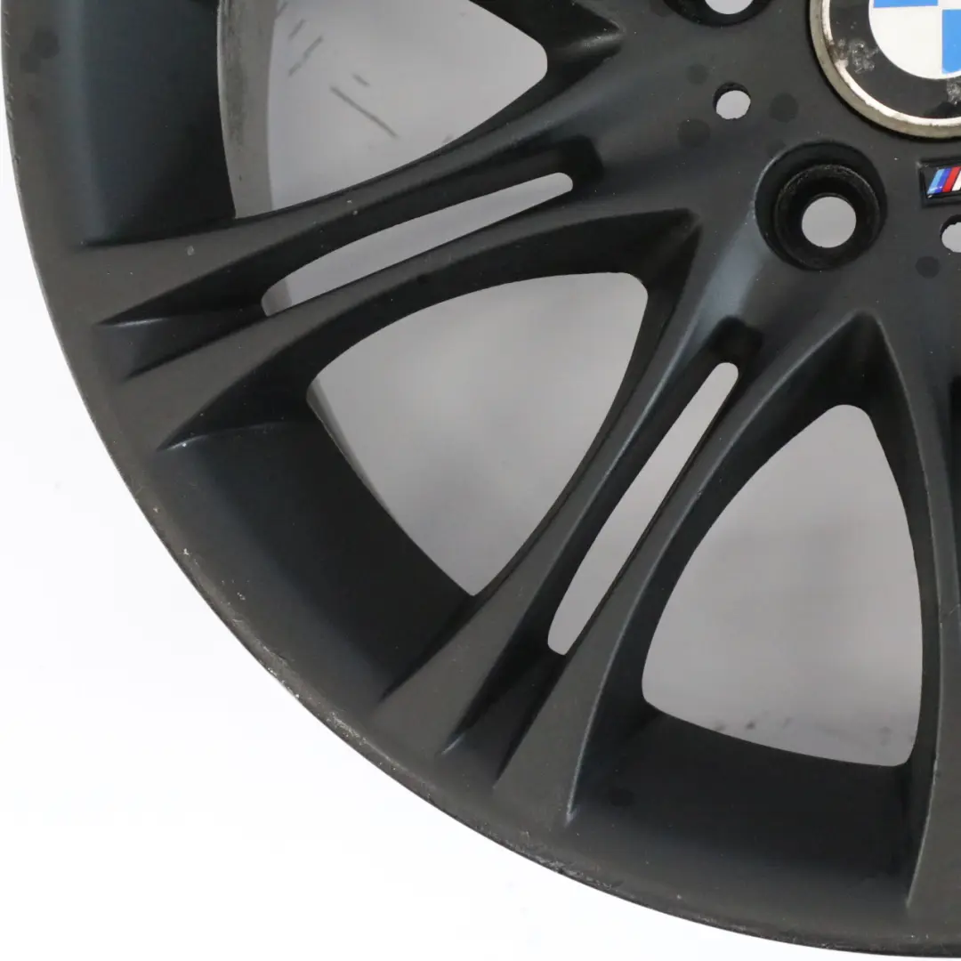 BMW E46 Z4 E85 Black Front Alloy Wheel Rim 18 BMW E46 Z4 E85 Black Front Alloy Wheel Rim 18