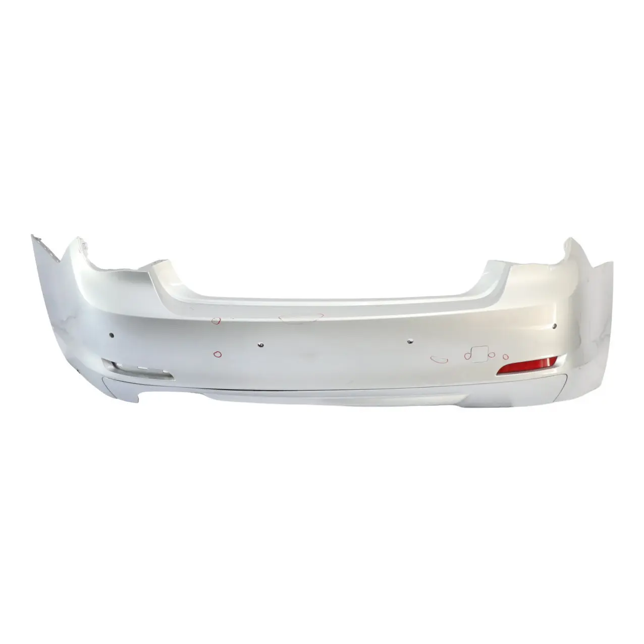 Rear Bumper BMW F01 Saloon M Sport Trim Panel Titansilber Titan Silver - 354