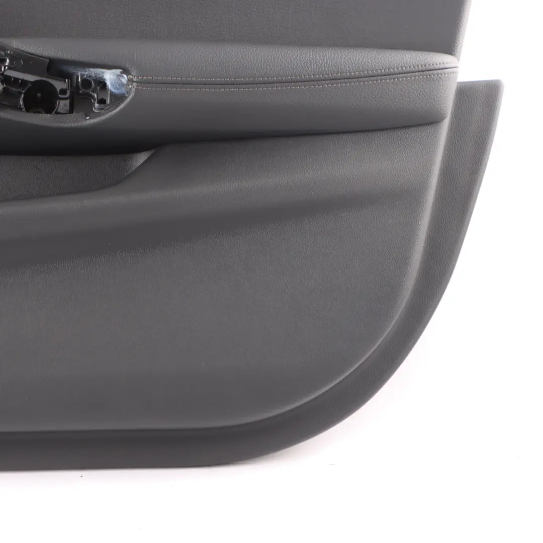 Door Card BMW G30 G31 Trim Lining Cover Leather Black Front Right O/S 7945866