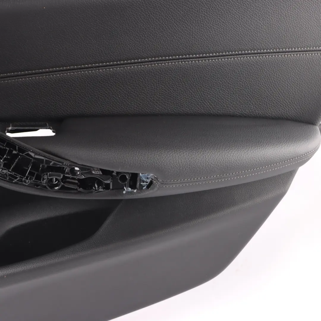 Door Card BMW G30 G31 Door Lining Trim Leather Black Rear Right O/S 7945888