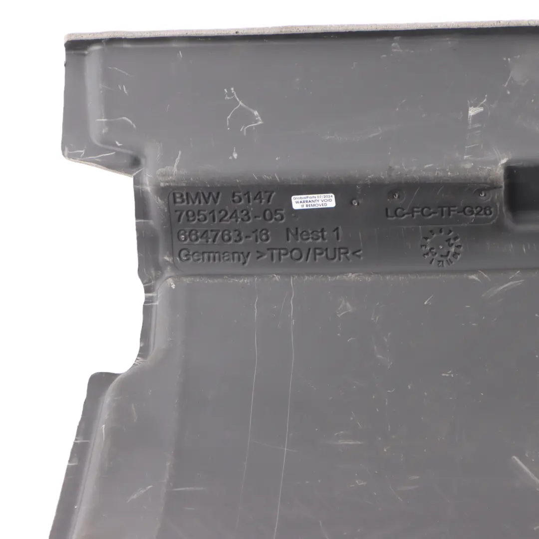 BMW G26 Trunk Floor Panel Sound Insulation Trunk Pad Trim 7951243