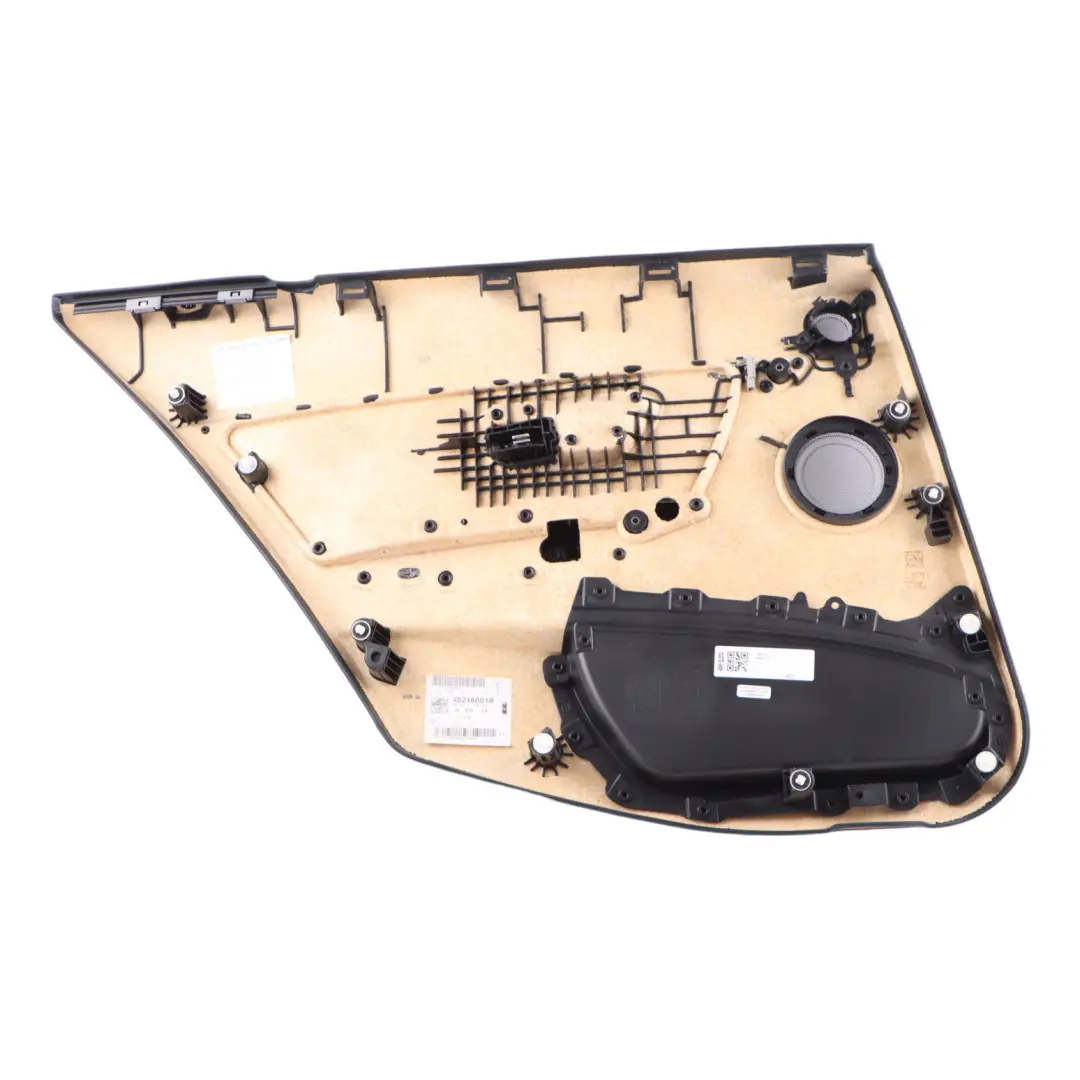 BMW F30 F31 Rear Right O/S Door Card Lining Panel Individual Leather Beige