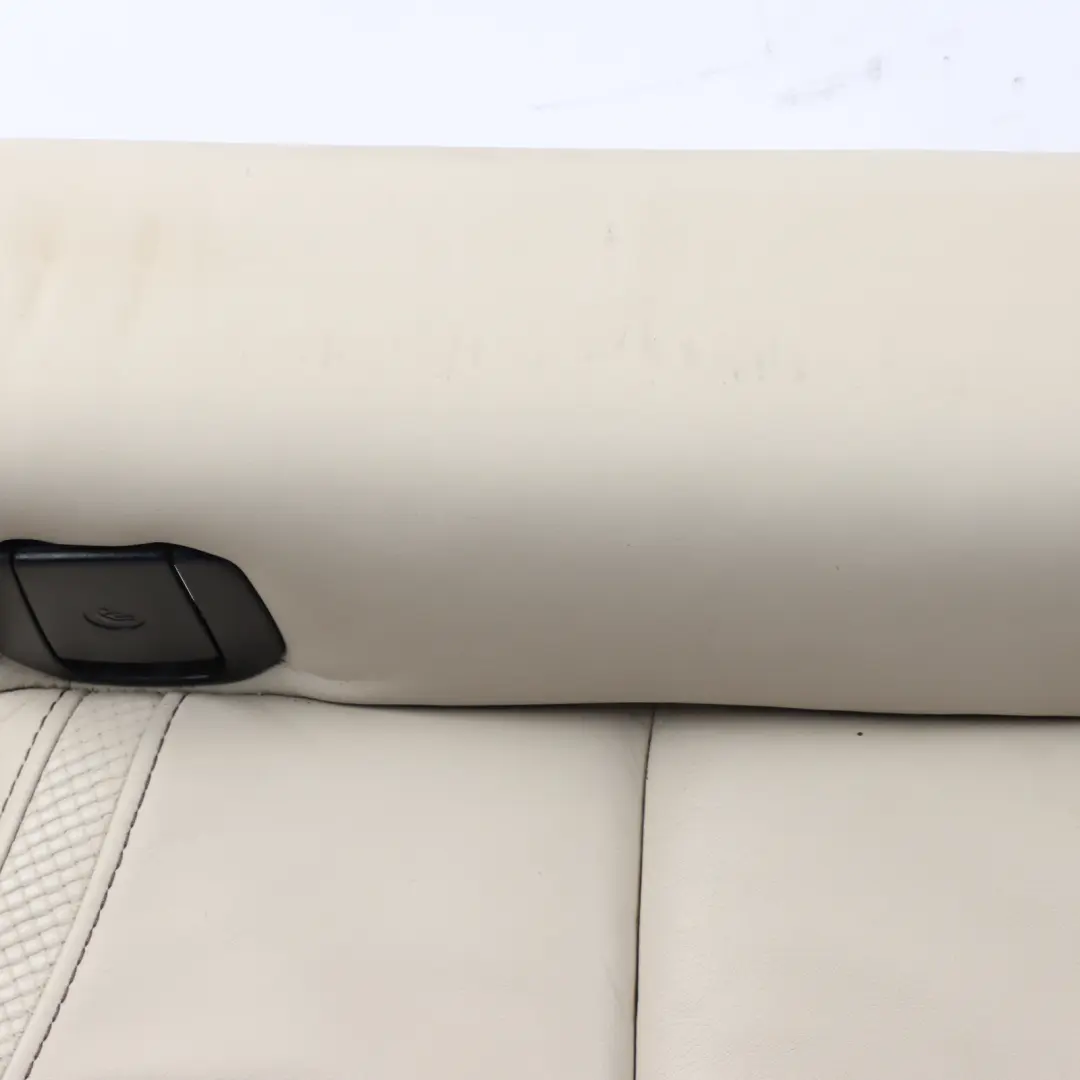 BMW F30 F31 LCI Rear Seat Bench Couch Cover Individual Leather Beige Heated ZAKS