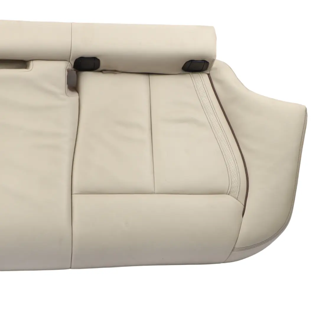 BMW F30 F31 LCI Rear Seat Bench Couch Cover Individual Leather Beige Heated ZAKS