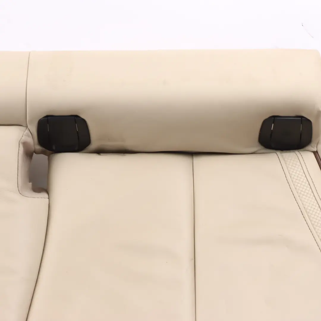 BMW F30 F31 LCI Rear Seat Bench Couch Cover Individual Leather Beige Heated ZAKS