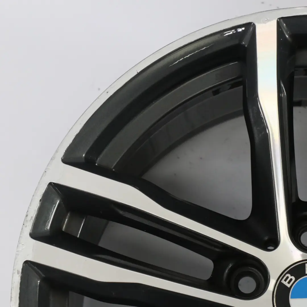 BMW F30 F31 Hinten Grau Leicht metall felge 19" ET:47 8,5J 704M 8043651