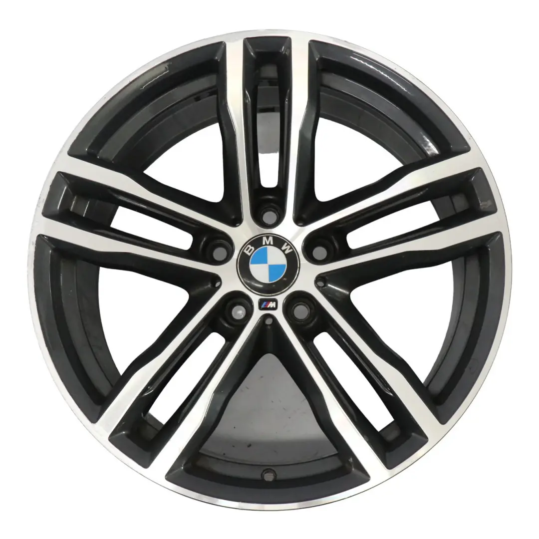 BMW F30 F31 Hinten Grau Leicht metall felge 19" ET:47 8,5J 704M 8043651