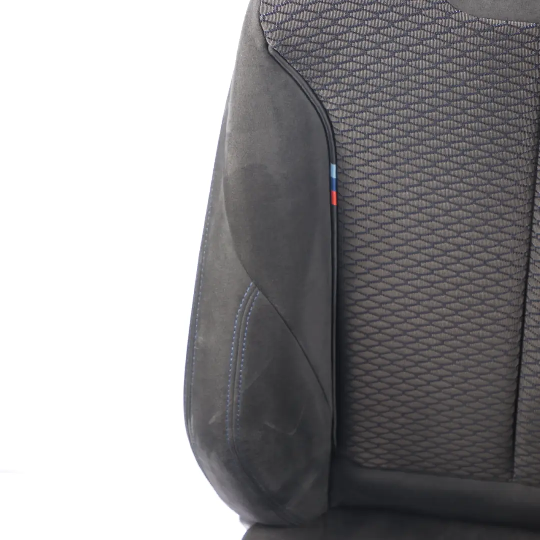 BMW F20 M Sport Front Left Sport Seat N/S Cloth Hexagon / Alcantara / Anthracit