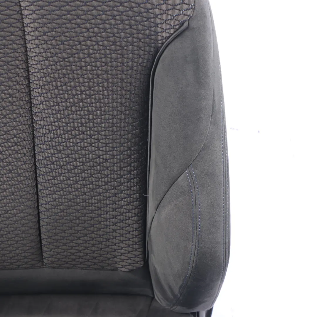 BMW F20 M Sport Front Left Sport Seat N/S Cloth Hexagon / Alcantara / Anthracit