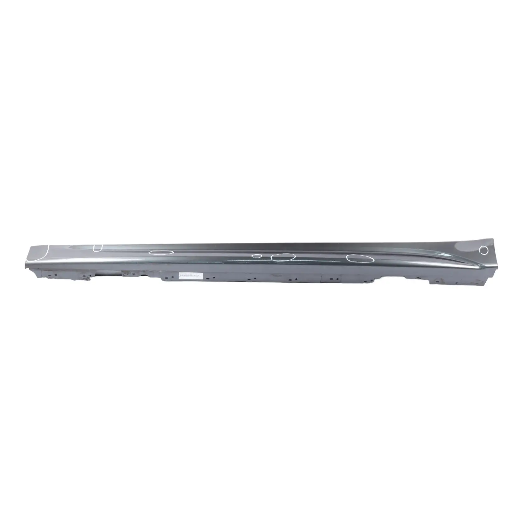 BMW F30 F31 Side Skirt M Sport Sill Strip Left N/S Mineral Grey Metallic - B39