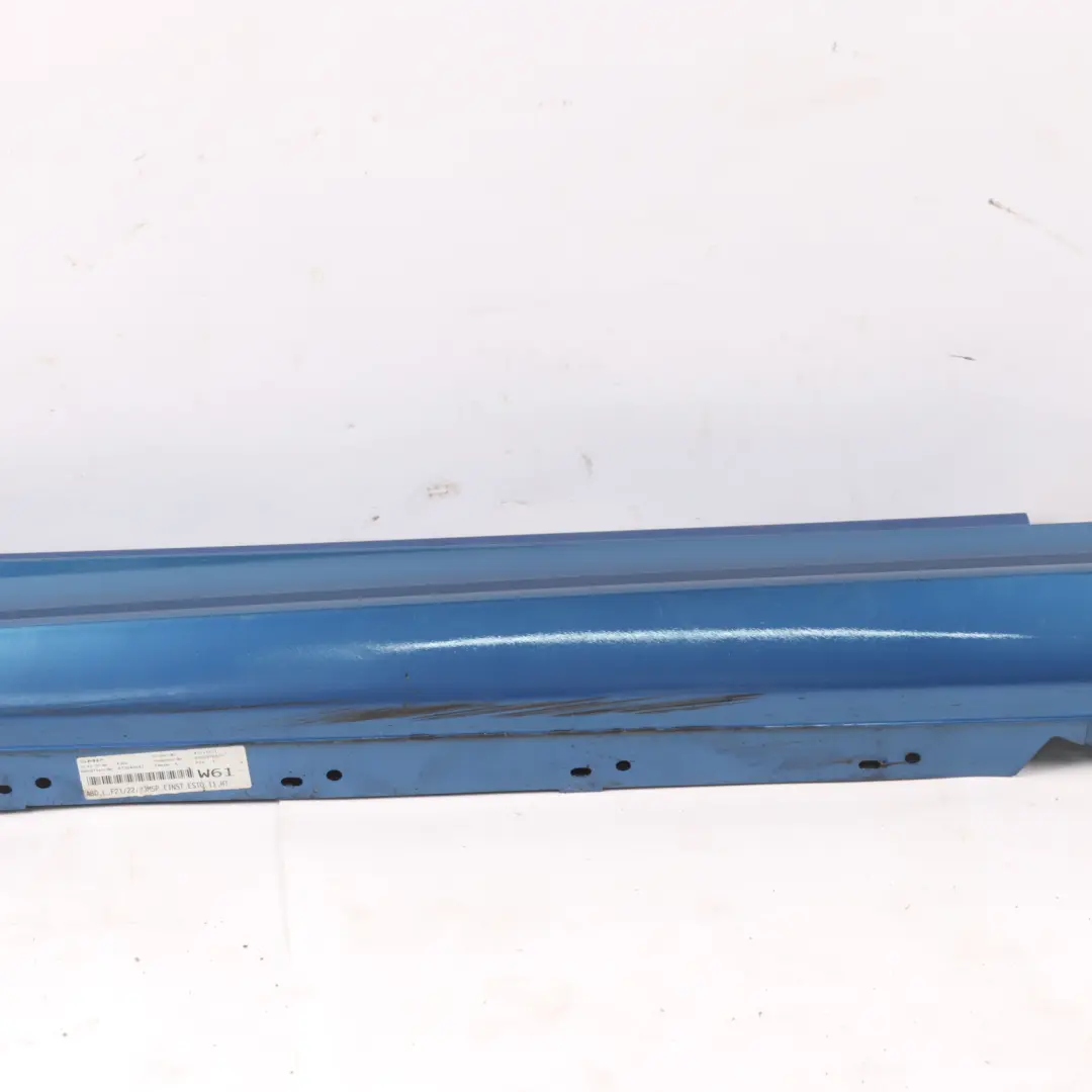 BMW F21 F22 M Sport Sill Strip Side Skirt Left N/S Estorilblau Estoril Blue