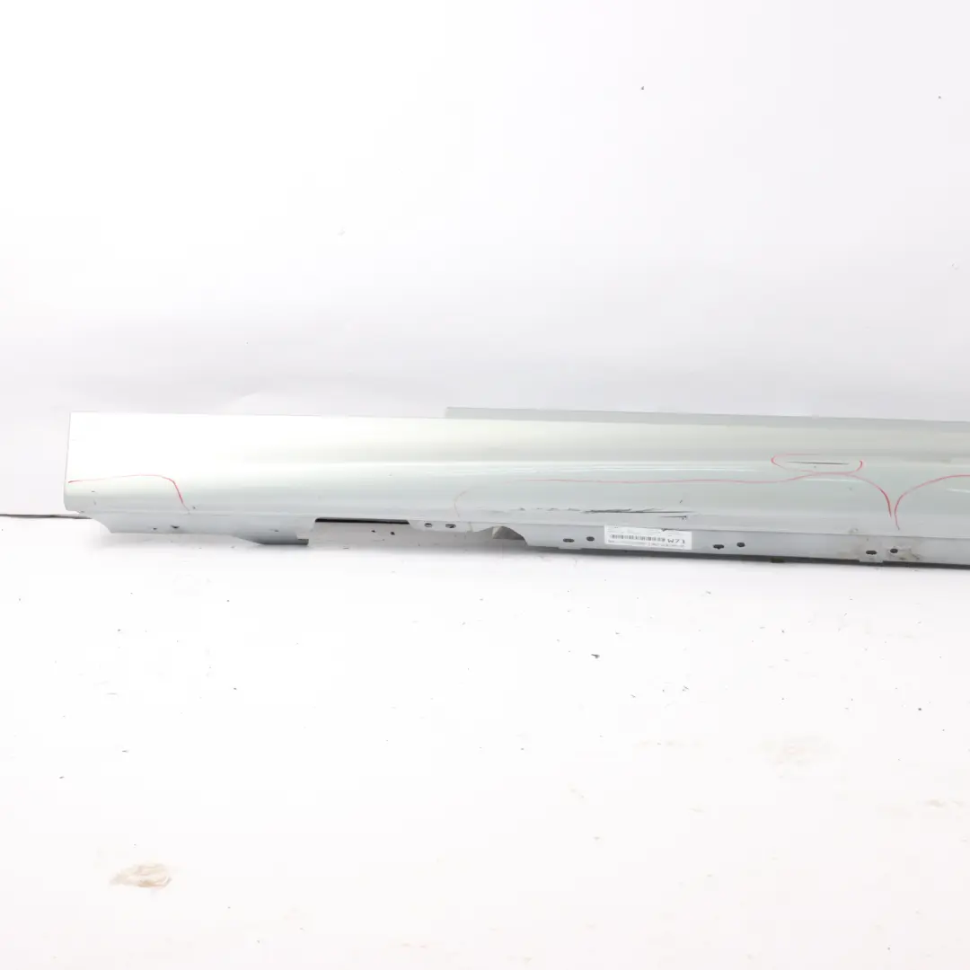 BMW F21 F22 M Sport Sill Strip Side Skirt Left N/S Glacier Silber Silver - A83