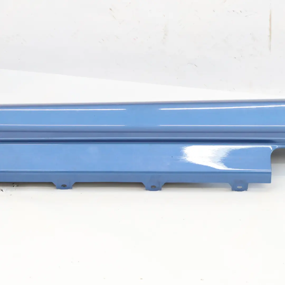 BMW F32 F33 Side Skirt M Sport Sill Strip Right O/S Estoril Blue Metallic - B45