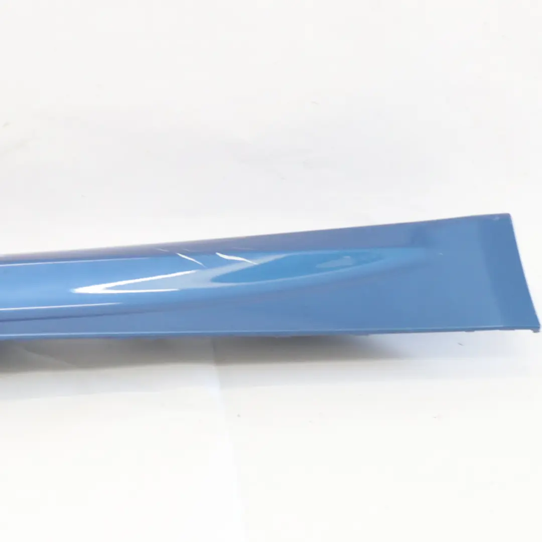 BMW F32 F33 Side Skirt M Sport Sill Strip Right O/S Estoril Blue Metallic - B45