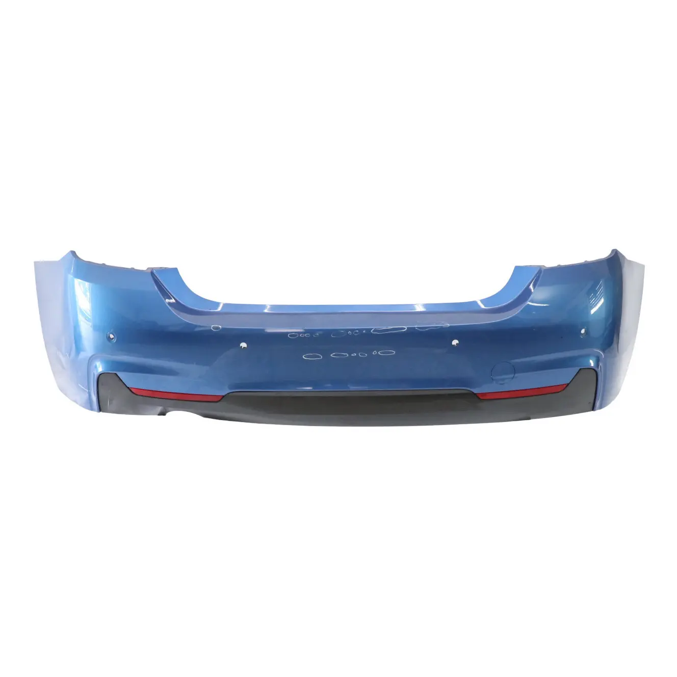 BMW F32 F33 M Sport Rear Bumper Trim Panel PDC Estorilblau Blue Metallic - B45